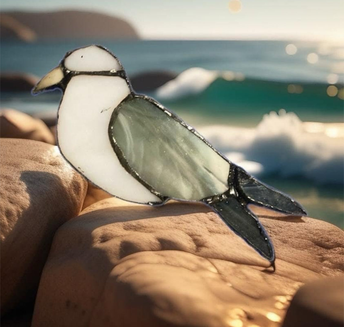 Mewa srebrzysta - witraż image 0