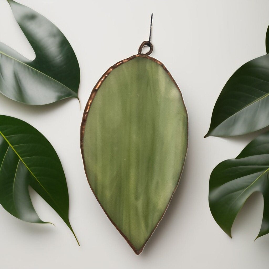 Liść - witraż image 1